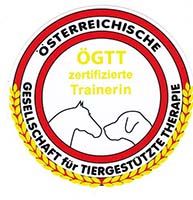Mag. Anna Gnant  Zertifizierte Trainerin - Österreichische Gesellschaft für Tiergestützte Therapie